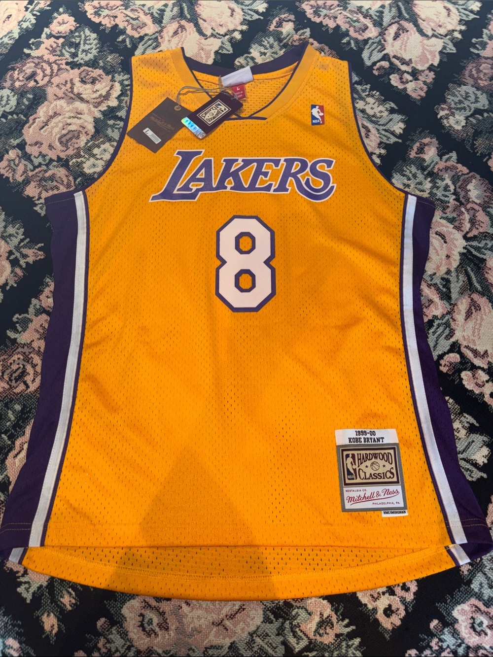 Mitchell & Ness Lakers Kobe #8 1999-00 Jersey ~ LG Authentic with Tags